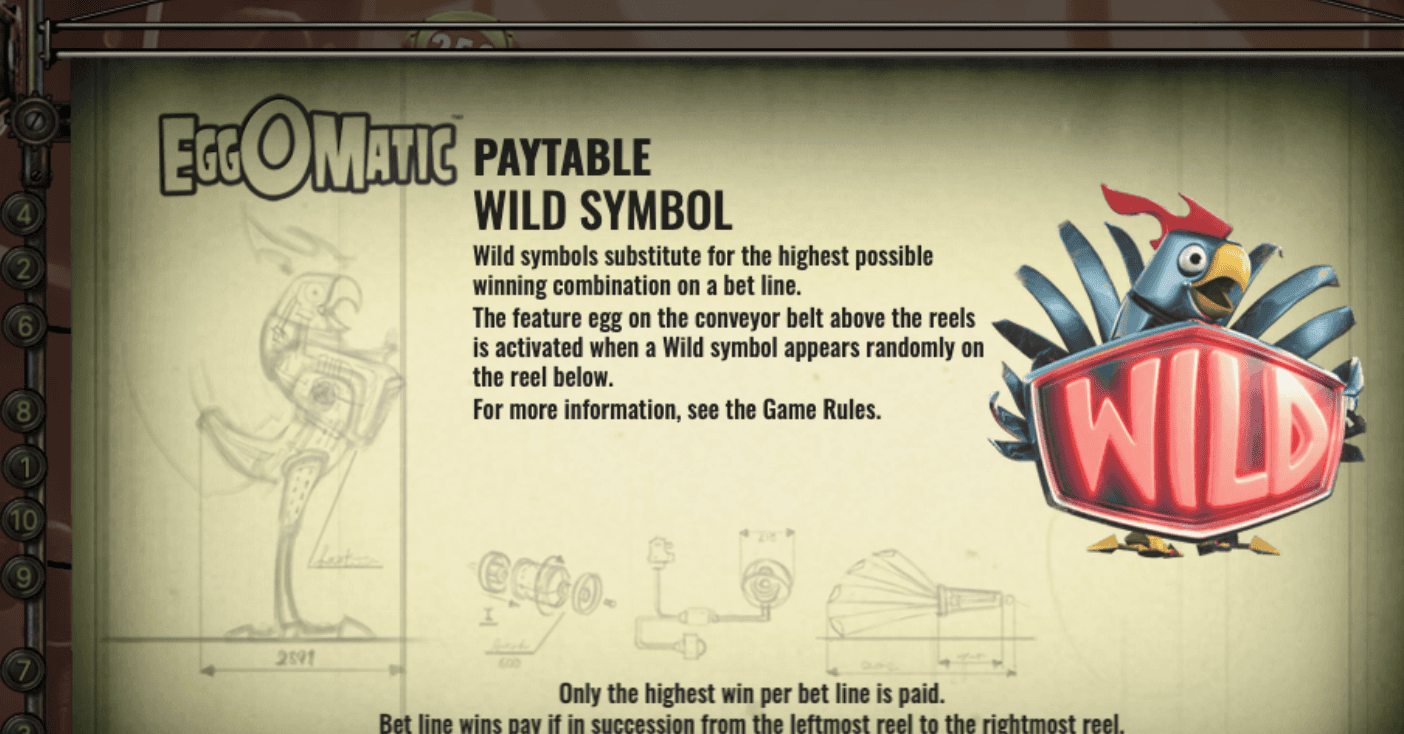 EggOMatic wild symbol