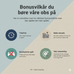Bonusvilkår du bør være obs på