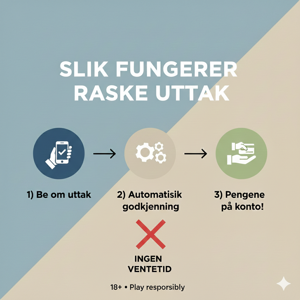 Slik fungerer raske uttak