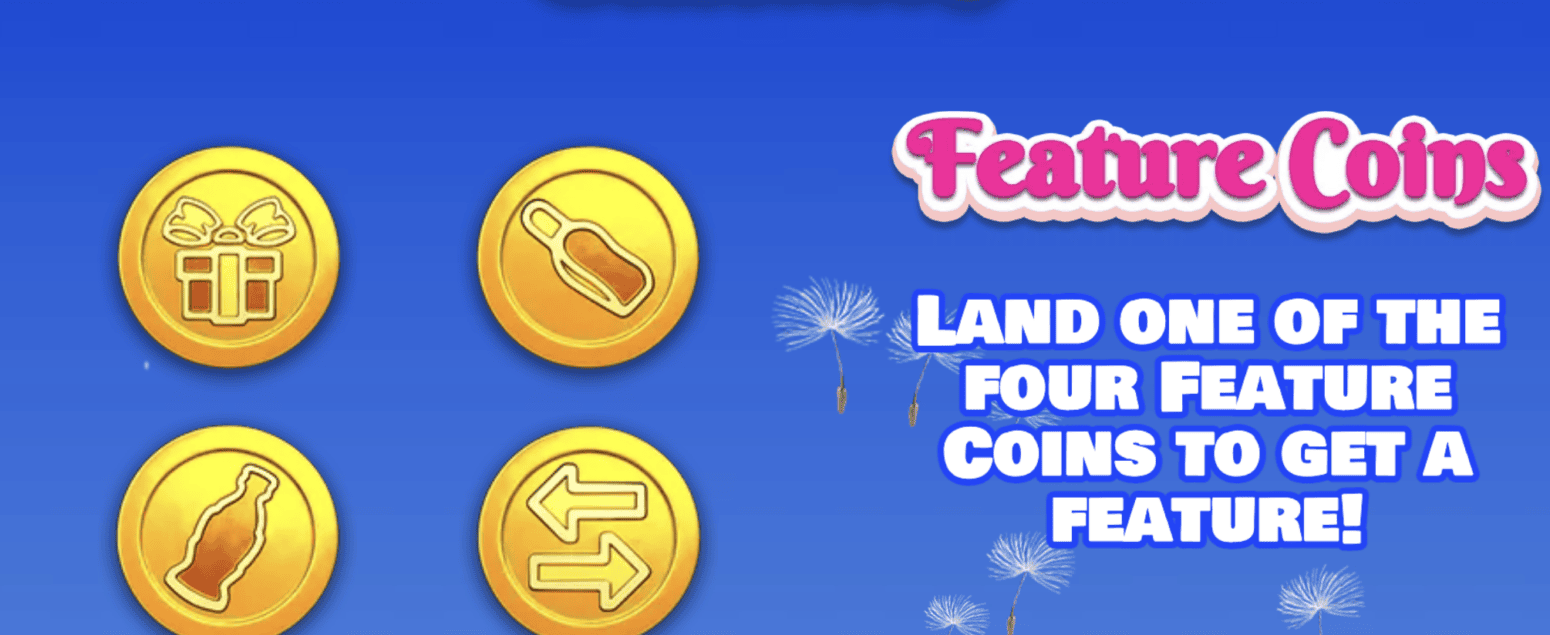 101 Candies feature coins