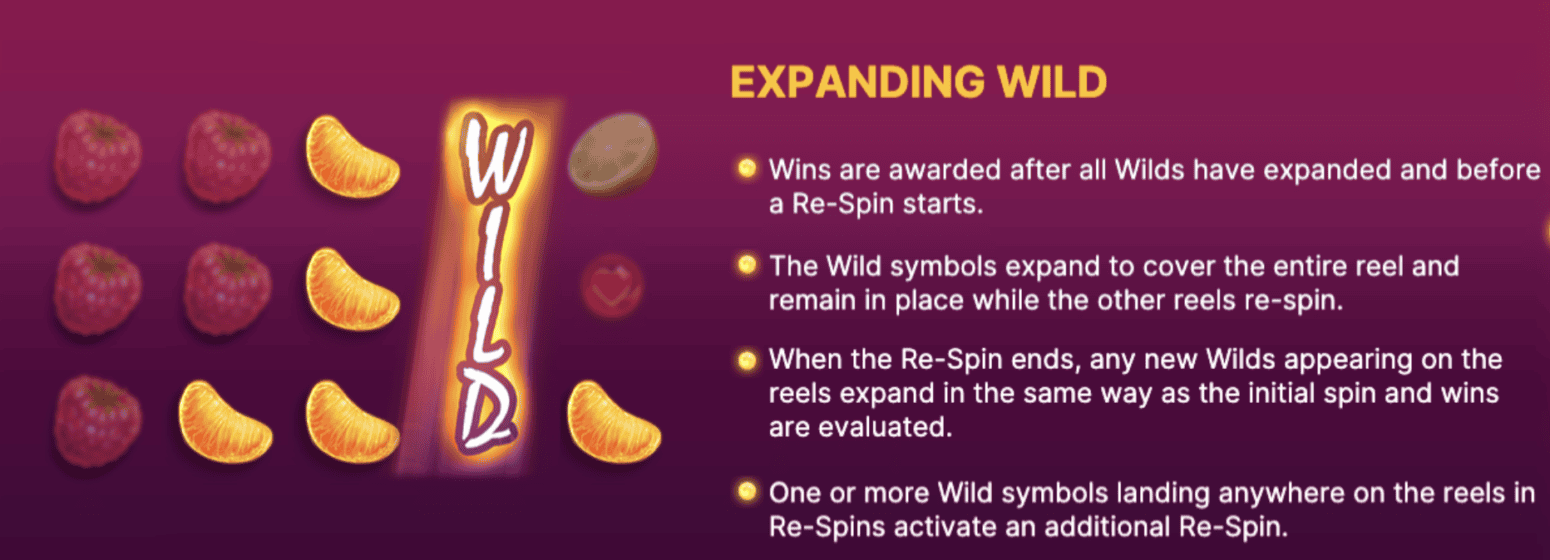 Berryburst expanding wild