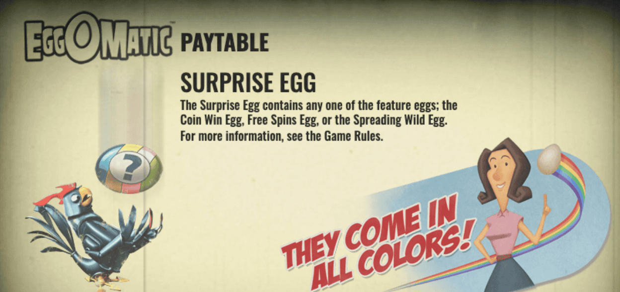 EggOMatic suprise egg
