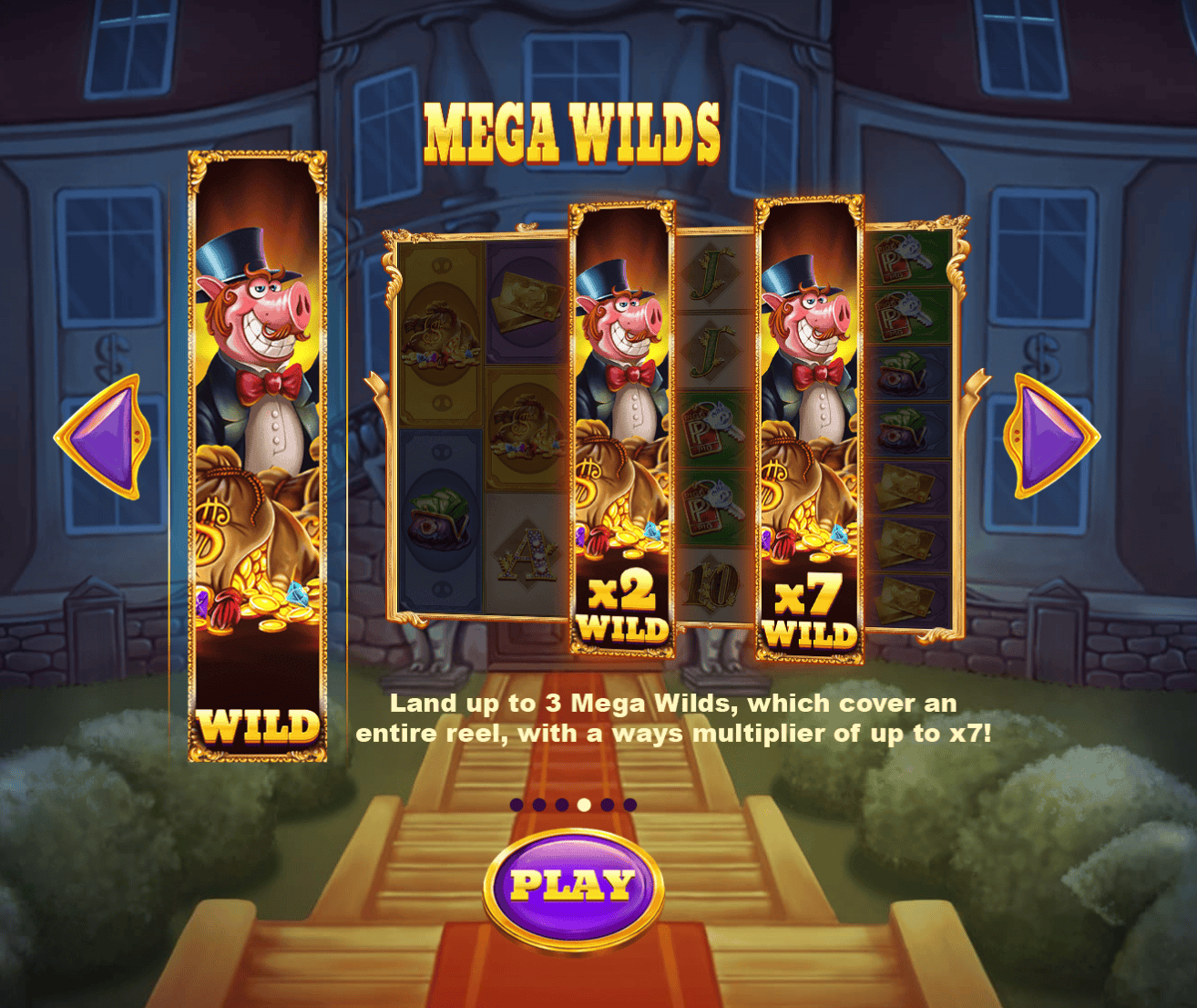 Piggy Riches Mega wilds