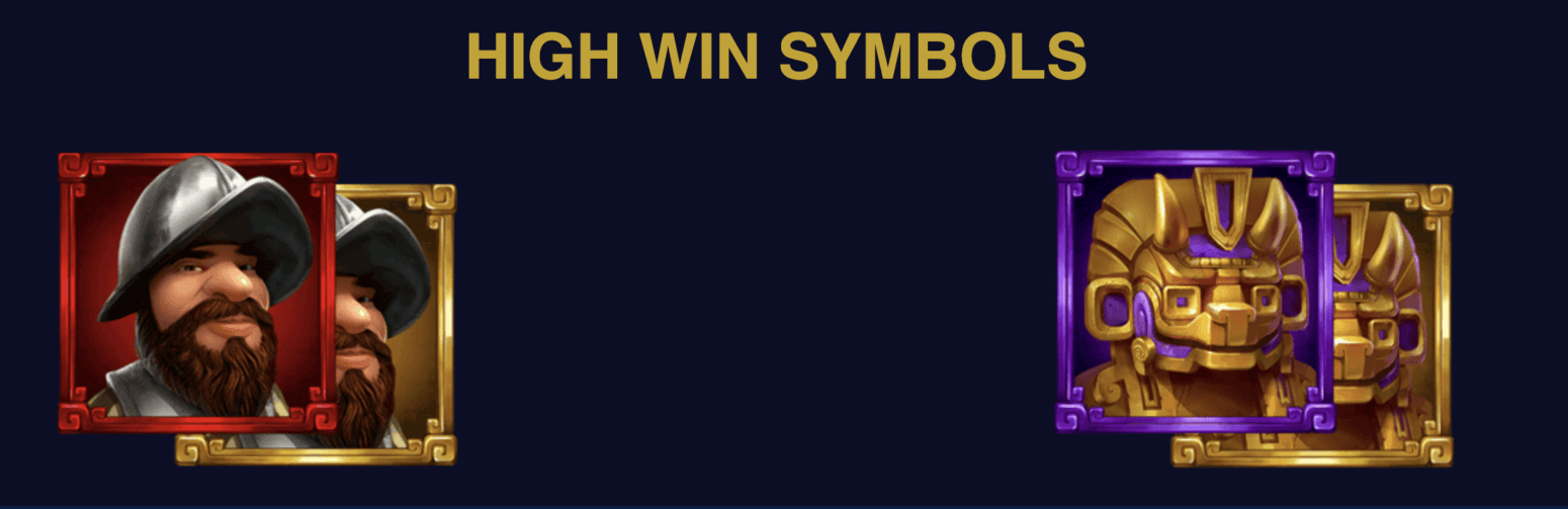 Gonzo gold high pay symbols